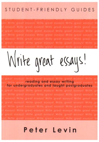Imagen de archivo de Write Great Essays!: Student-friendly Guide: Student-friendly Guide, Version for Shrinkwraps a la venta por Reuseabook