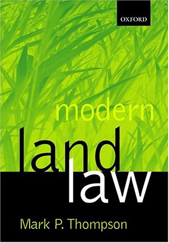 Image d'archives pour Modern Land Law mis en vente par Bahamut Media