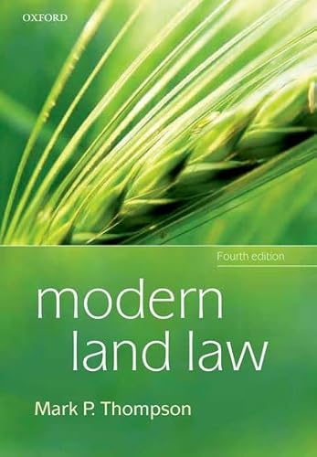 Image d'archives pour Modern Land Law mis en vente par Reuseabook