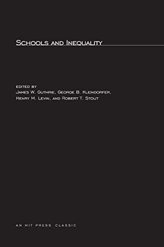 Stock image for Schools and Inequality. for sale by Brentwood Books