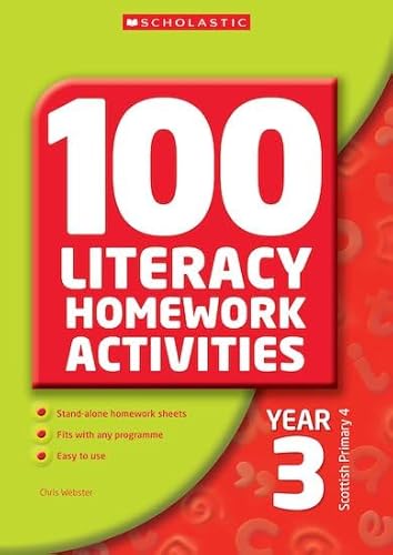 Beispielbild fr 100 Literacy Homework Activities Year 3 (100 Literacy Homework Activities) zum Verkauf von Phatpocket Limited