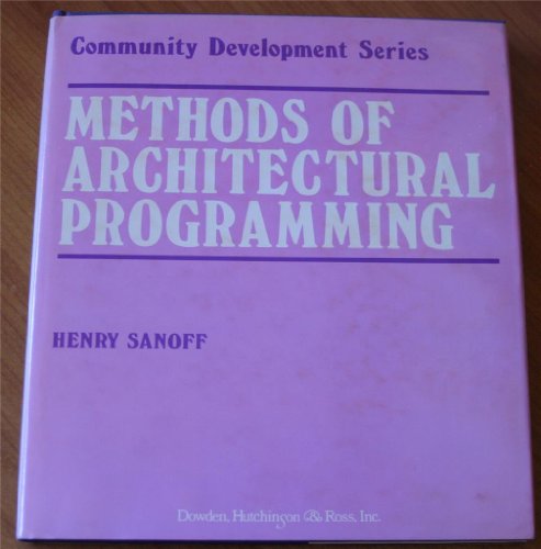 9780470990353: Methods of Architectural Programming