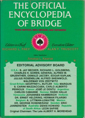 Beispielbild fr The Official Encyclopedia of Bridge zum Verkauf von Books From California