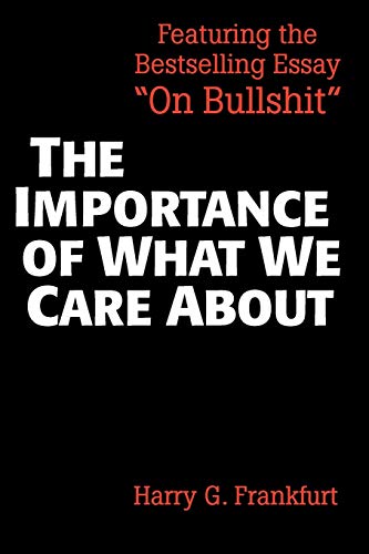 Image d'archives pour Importance of What We Care about: Philosophical Essays mis en vente par Roundabout Books