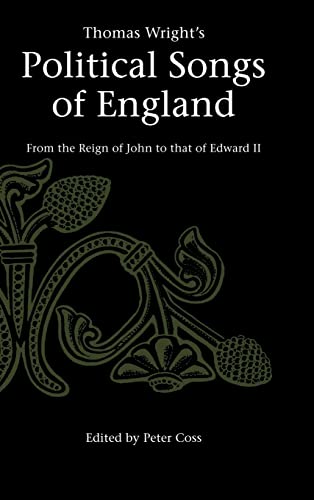 9780521554664: Thomas Wright's Political Songs of England: From the Reign of John to that of Edward II: 2 (Camden Classic Reprints, Series Number 2)