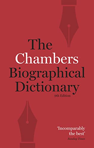 Stock image for Chambers Biographical Dictionary Paperback for sale by Reuseabook