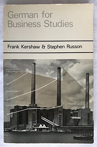 Imagen de archivo de German for Business Studies a la venta por Phatpocket Limited