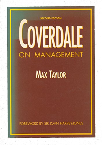 Stock image for Coverdale on Management for sale by WorldofBooks