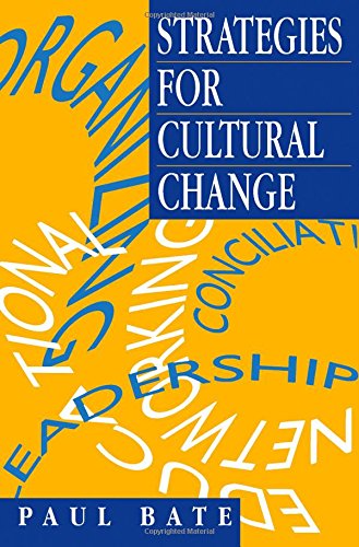 Stock image for Strategies for Cultural Change for sale by WorldofBooks