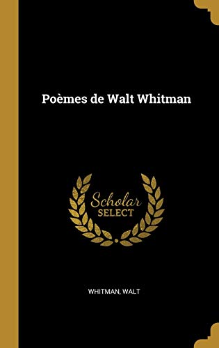 9781385956540: Pomes de Walt Whitman