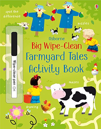 Immagine dell'editore per Big Wipe Clean Farmyard Tales Activity Book venduto da Bahamut Media