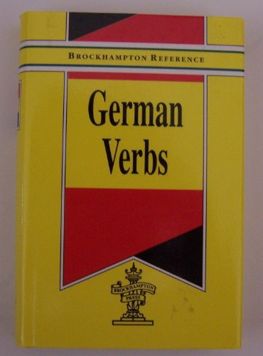 Stock image for German Verbs (Brockhampton Reference Series (Bilingual)) for sale by Bellwetherbooks