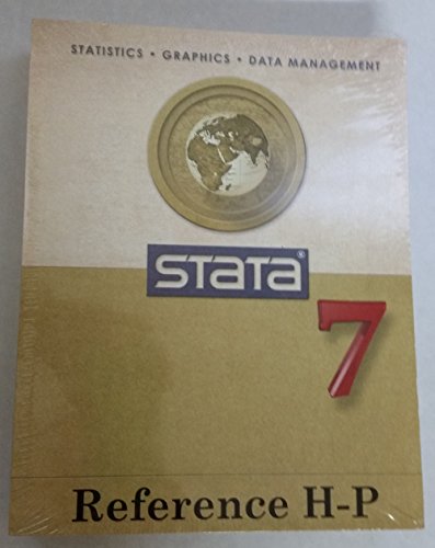Imagen de archivo de Stata Reference H-P Release 7 a la venta por Phatpocket Limited