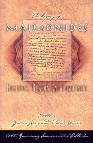 Image d'archives pour The Legacy of Maimonides: Religion, Reason and Community mis en vente par WorldofBooks