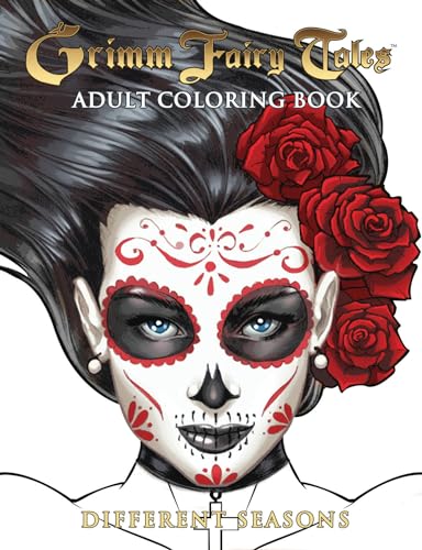 Stock image for Grimm Fairy Tales Adult Coloring Book Different Seasons for sale by Wonder Book