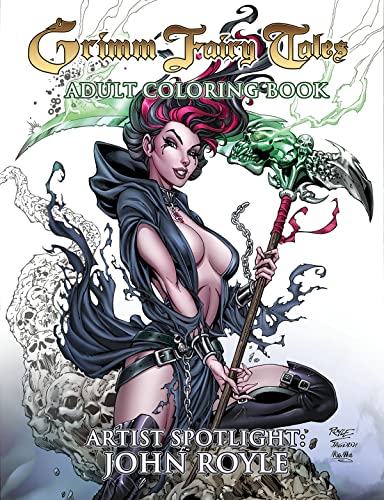 9781951087296: Grimm Fairy Tales Adult Coloring Book - Artist Spotlight: John Royle