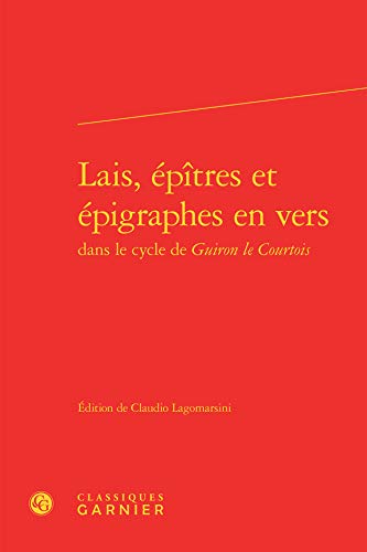 Immagine dell'editore per Lais, ptres et pigraphes en vers venduto da Gallix