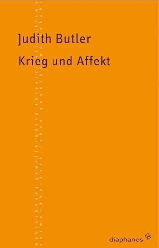 Image d'archives pour Krieg und Affekt mis en vente par medimops