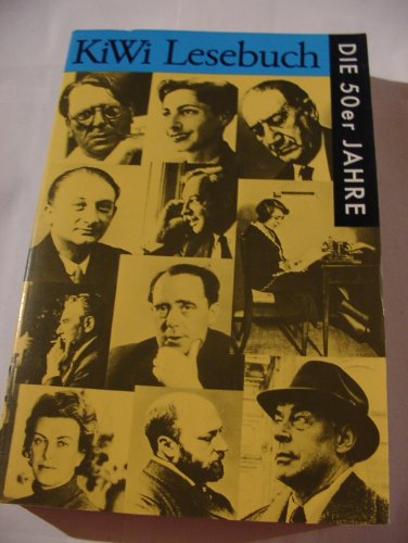 Imagen de archivo de KiWi Lesebuch - Die 50er Jahre a la venta por Gabis Bcherlager