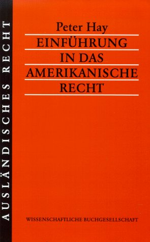 Immagine dell'editore per Einfhrung in das amerikanische Recht venduto da medimops