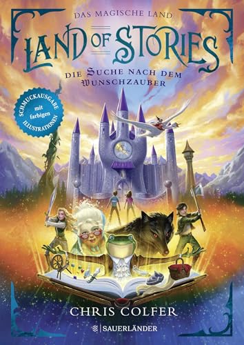 Beispielbild fr Land of Stories: Das magische Land 1 - Die Suche nach dem Wunschzauber: Illustrierte Schmuckausgabe des 1. Bandes - Geschenk fr Mrchen-Fans ab 10 Jahre zum Verkauf von Revaluation Books