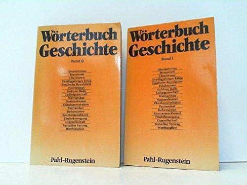 Immagine dell'editore per Wrterbuch der Geschichte. 2 Bnde venduto da HJP VERSANDBUCHHANDLUNG
